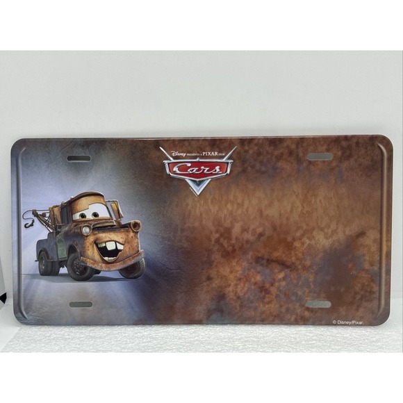 Kelloggs Toys Kelloggs 207 Disney Pixar Cars Mater License Plate